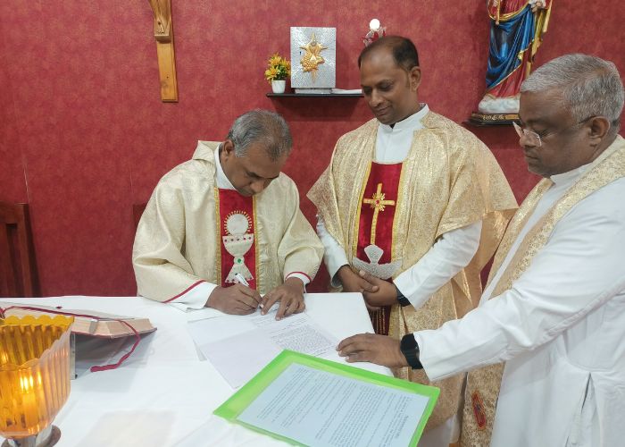 Installation of Fr. Rector