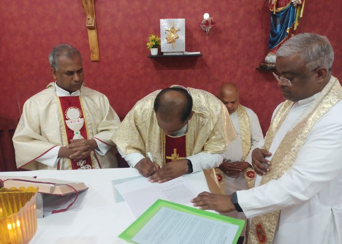 Installation of Fr. Rector